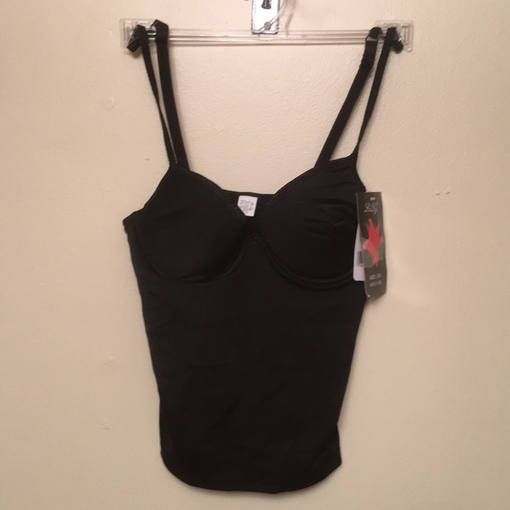 LiLy Black Camisole Cami / Bra 32A NWT